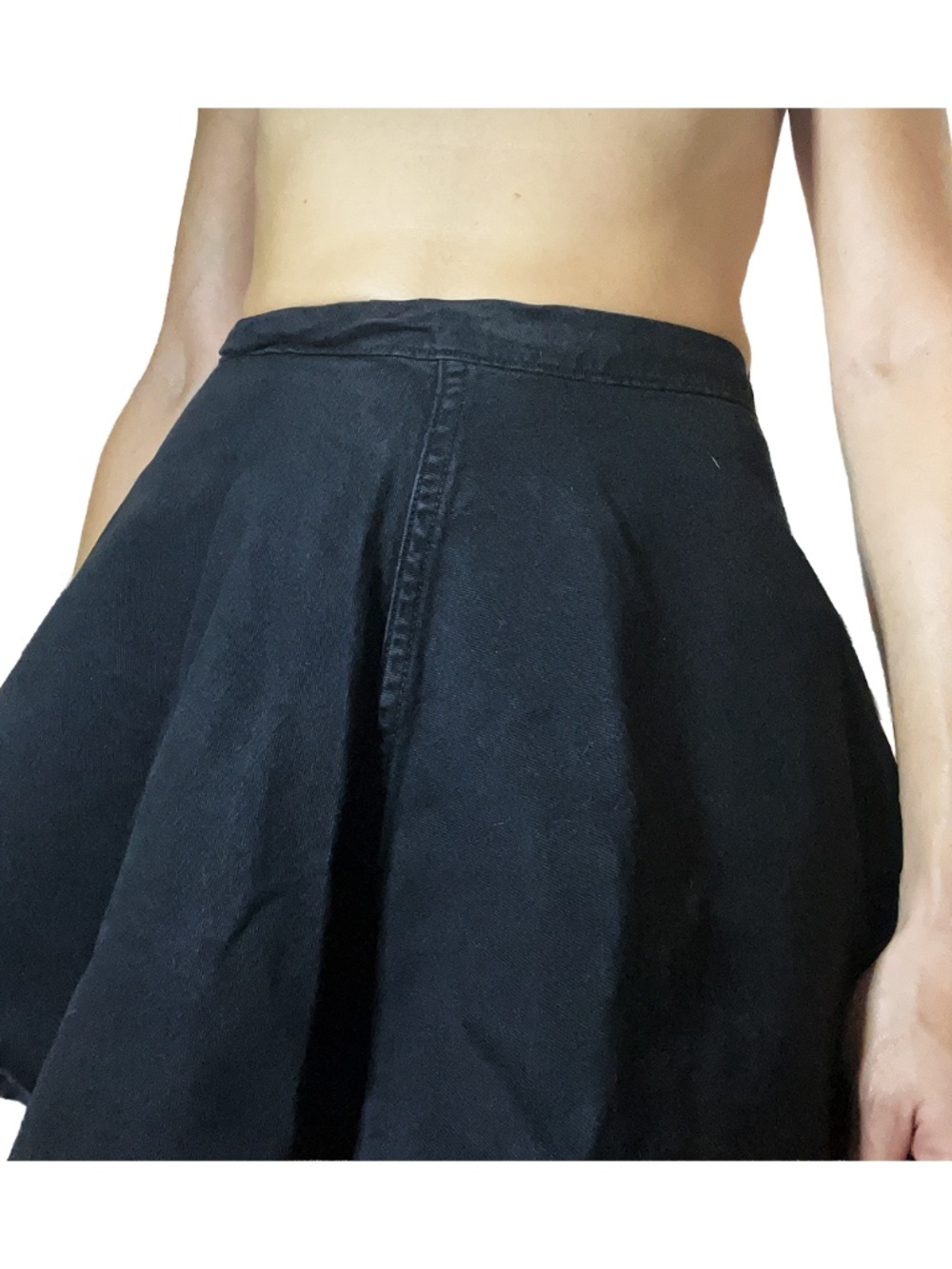 American Apparel Denim Circle Skirt